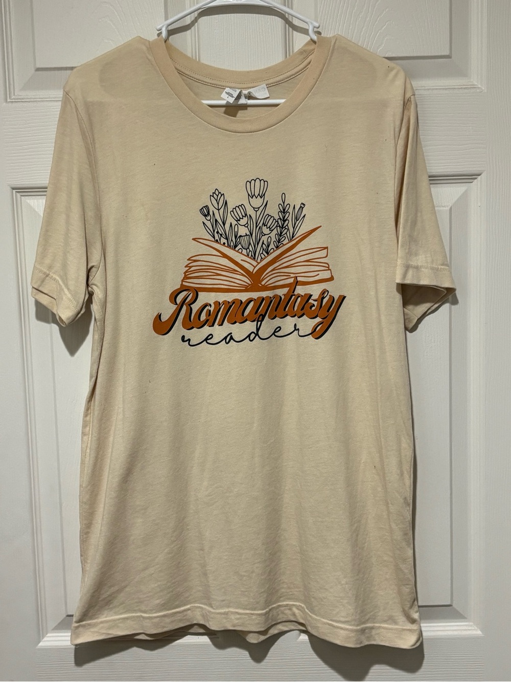 Bella Canvas Cream Graphic Tee Bookish Romantasy Reader